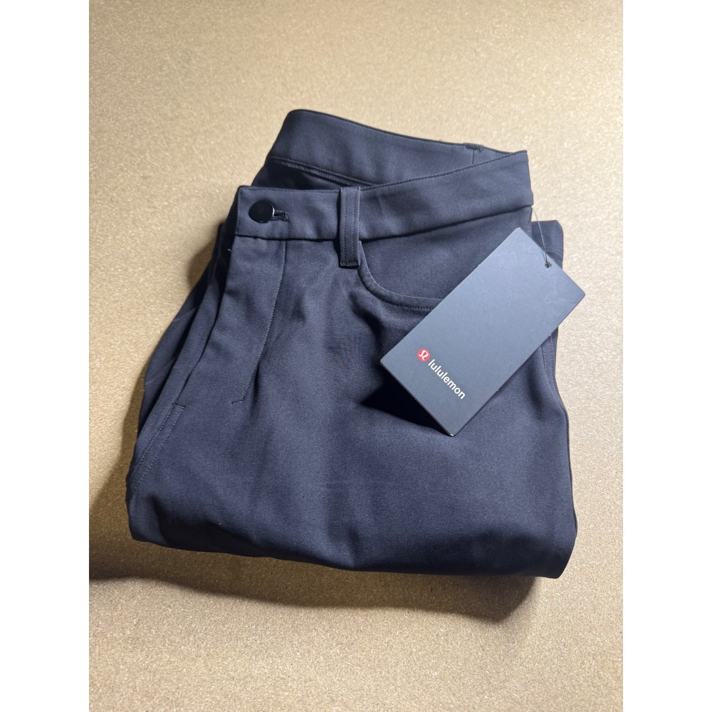Lululemon ABC‎ Slim Fit 5 Pocket Pant 30x32 Black Warpstreme LM5ALWS BLK NWT Men